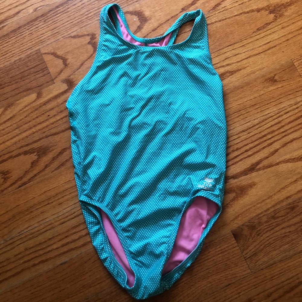 TYR One Piece Keyhole Back Bathing Suit